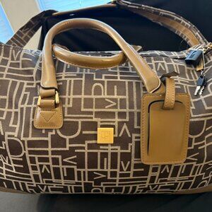 Diane von Furstenberg classic DVF overnight travel bag